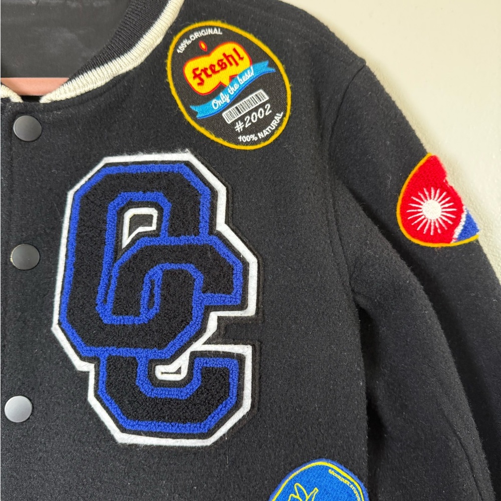 Opening Ceremony Black Patchwork Jacket - image 3